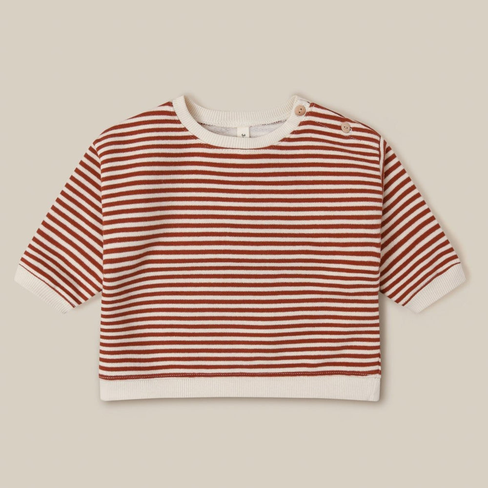 
                      
                        Organic Zoo Paprika Stripes Sweatshirt
                      
                    