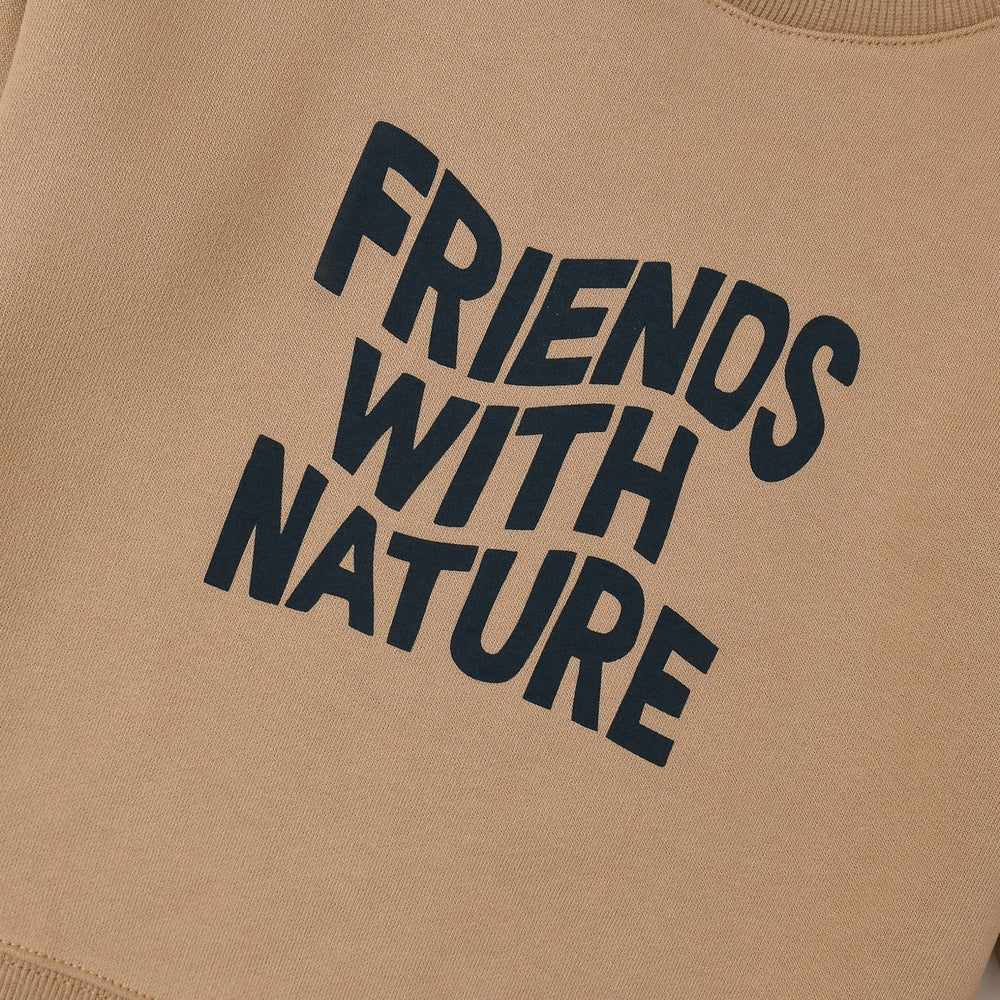 Organic Zoo Friends with Nature Sweatshirt