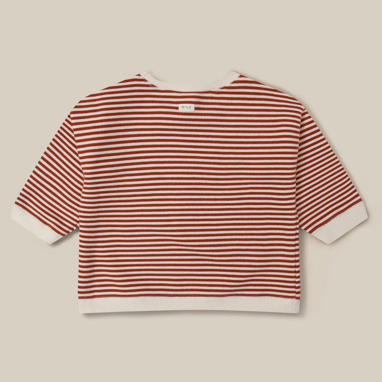 Organic Zoo Paprika Stripes Sweatshirt