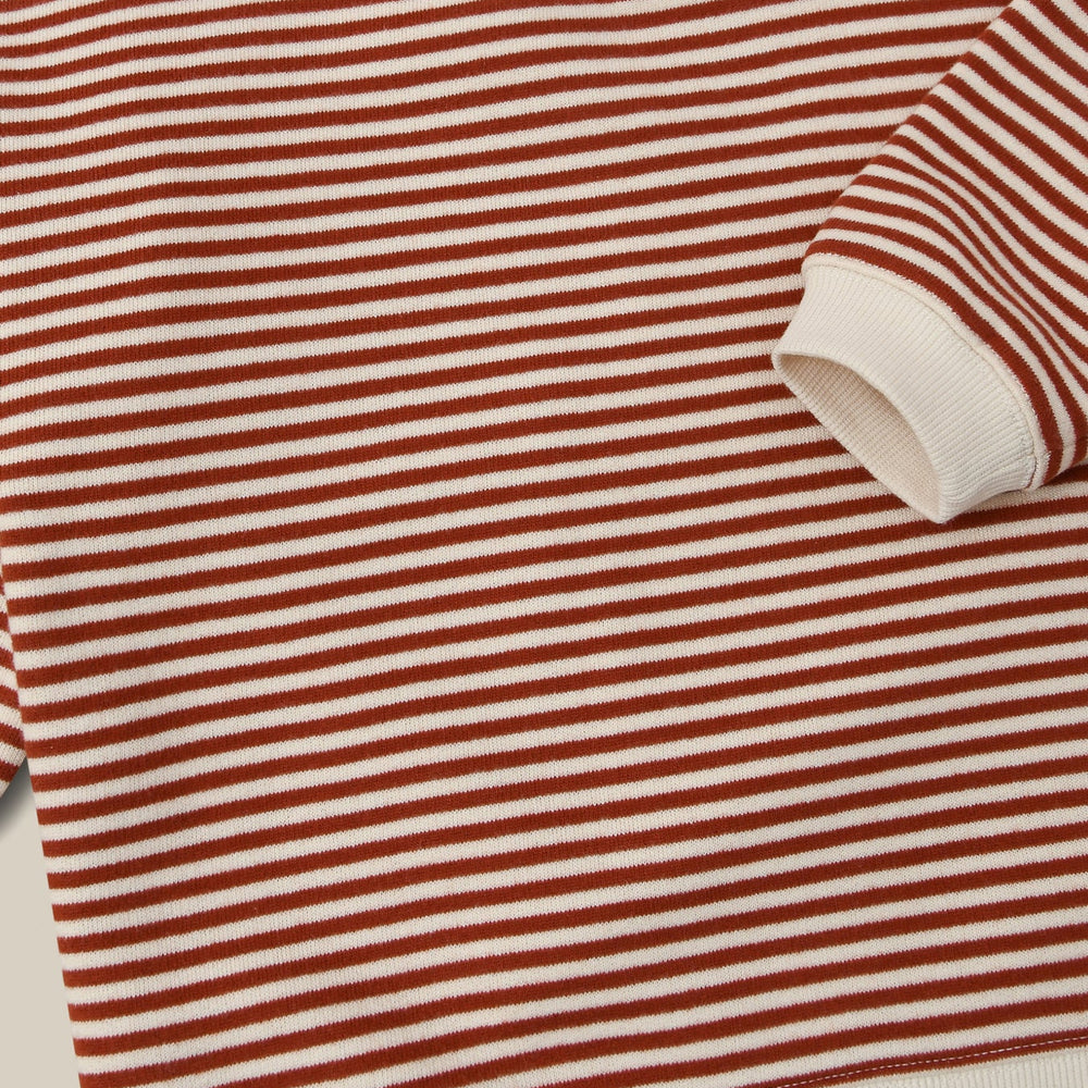 
                      
                        Organic Zoo Paprika Stripes Sweatshirt
                      
                    