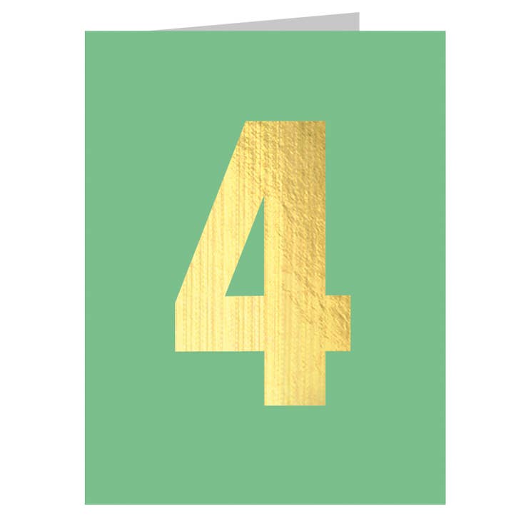 
                  
                    Kali Stileman Birthday Number Card 4
                  
                