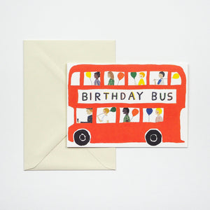 Hadley Paper Goods Birthday Bus Card
