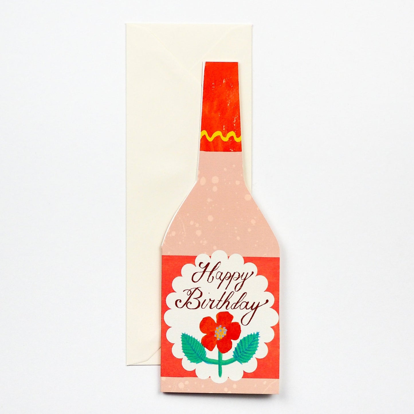 Hadley Paper Goods Birthday Rose Card
