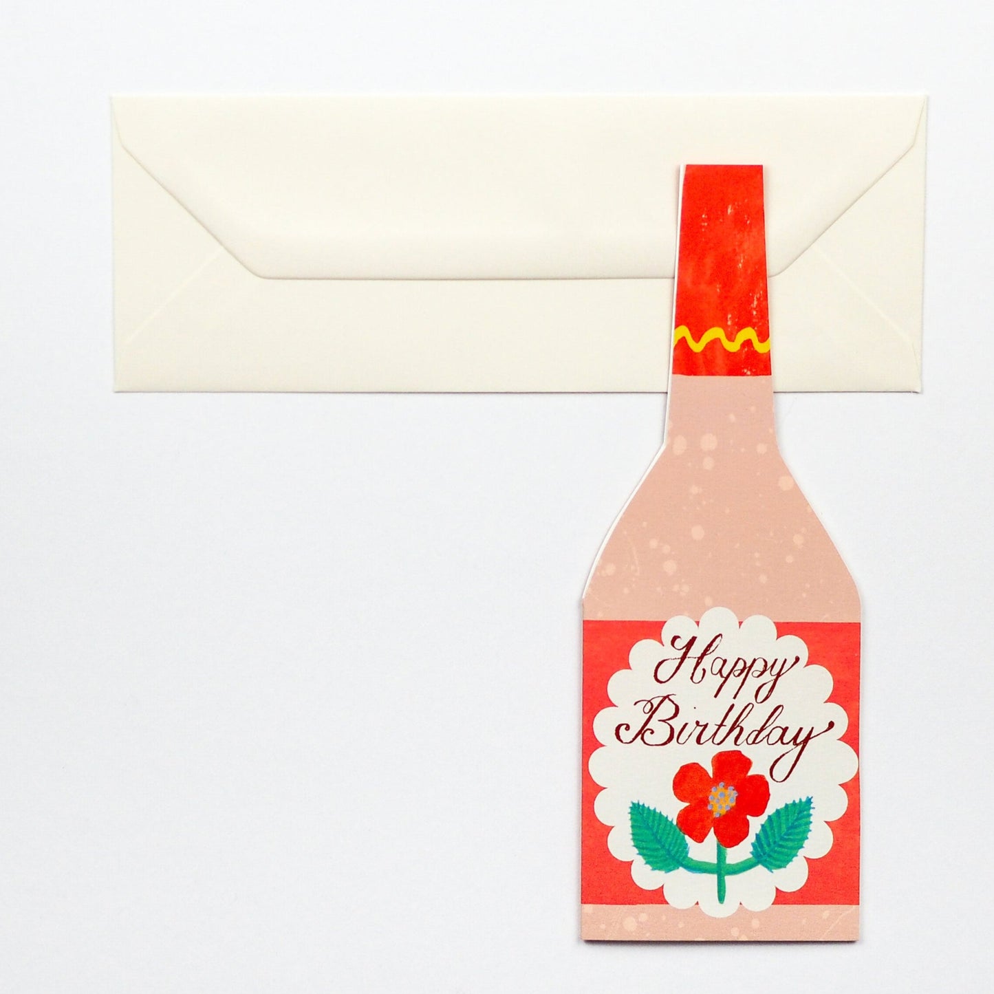 Hadley Paper Goods Birthday Rose Card