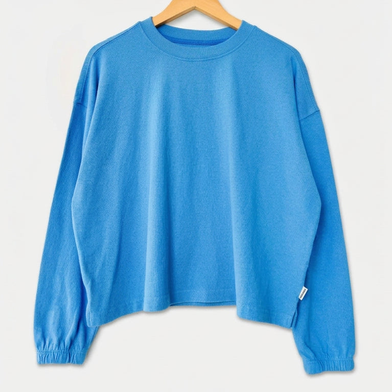 Le Bon Shoppe Women's Naturelle L/S Tee - French Blue