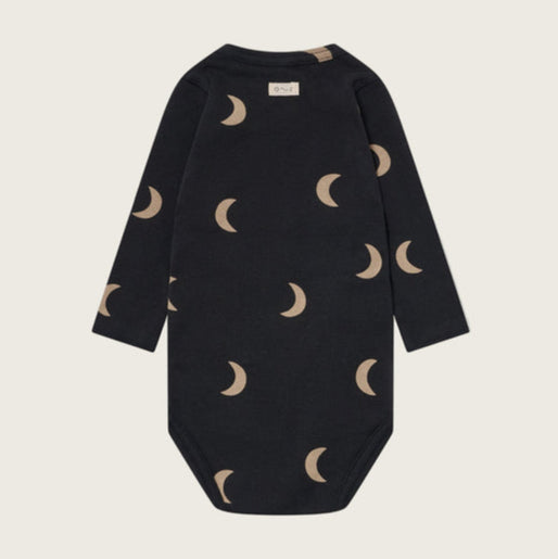 
                  
                    Organic Zoo Charcoal Midnight Wrap Bodysuit
                  
                