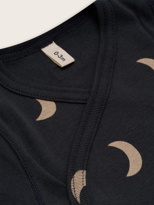 
                  
                    Organic Zoo Charcoal Midnight Wrap Bodysuit
                  
                