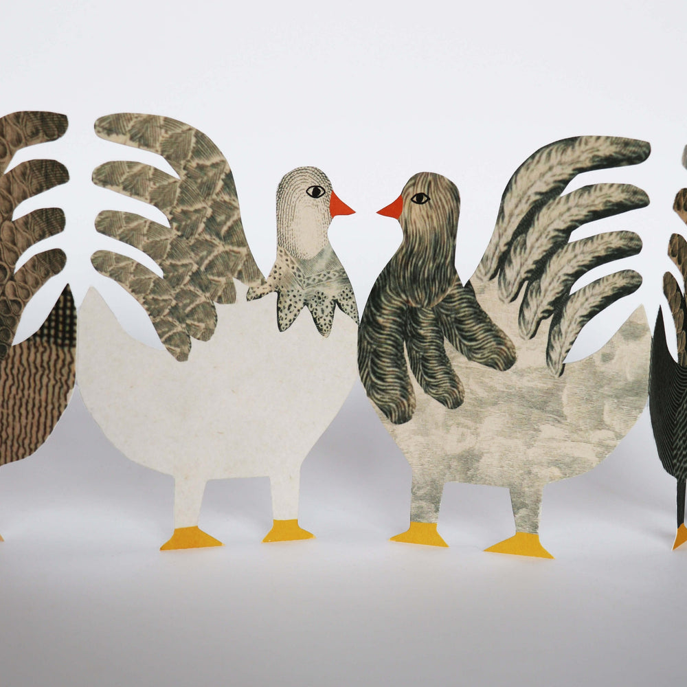 
                      
                        Hadley Paper Goods Chickens Concertina Card
                      
                    