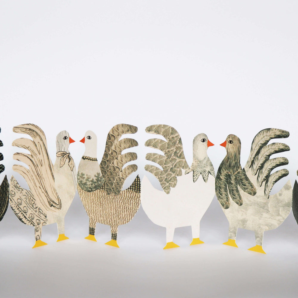 
                      
                        Hadley Paper Goods Chickens Concertina Card
                      
                    