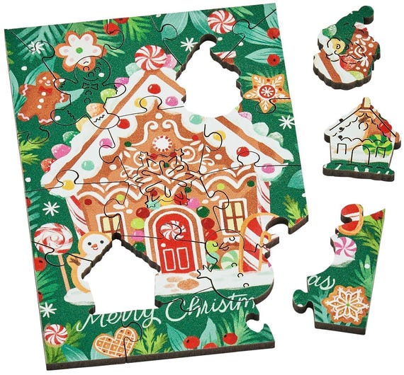 
                      
                        Wentworth Puzzles Gingerbread Goodness Puzzle | 20 Pieces
                      
                    