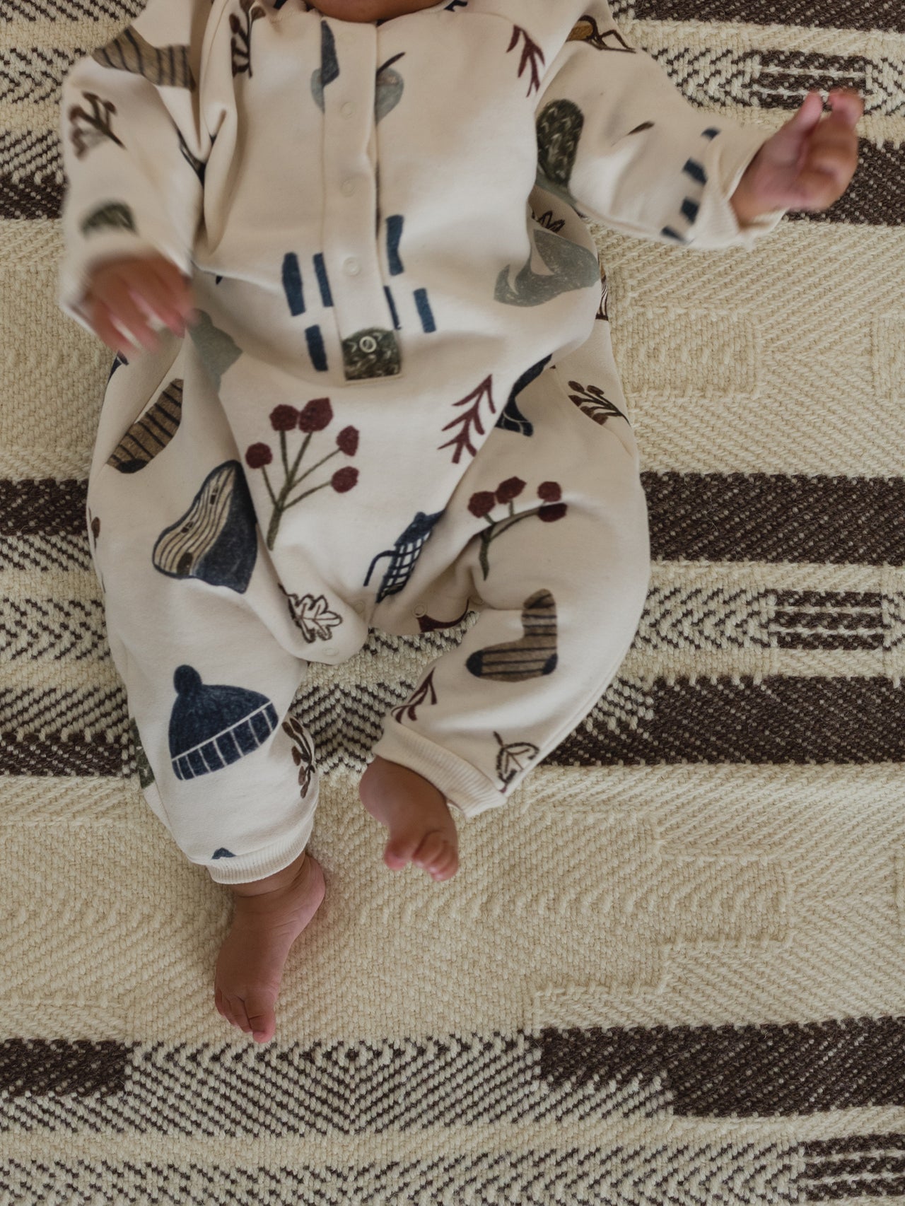 Organic Zoo Cosy Wild Onesie