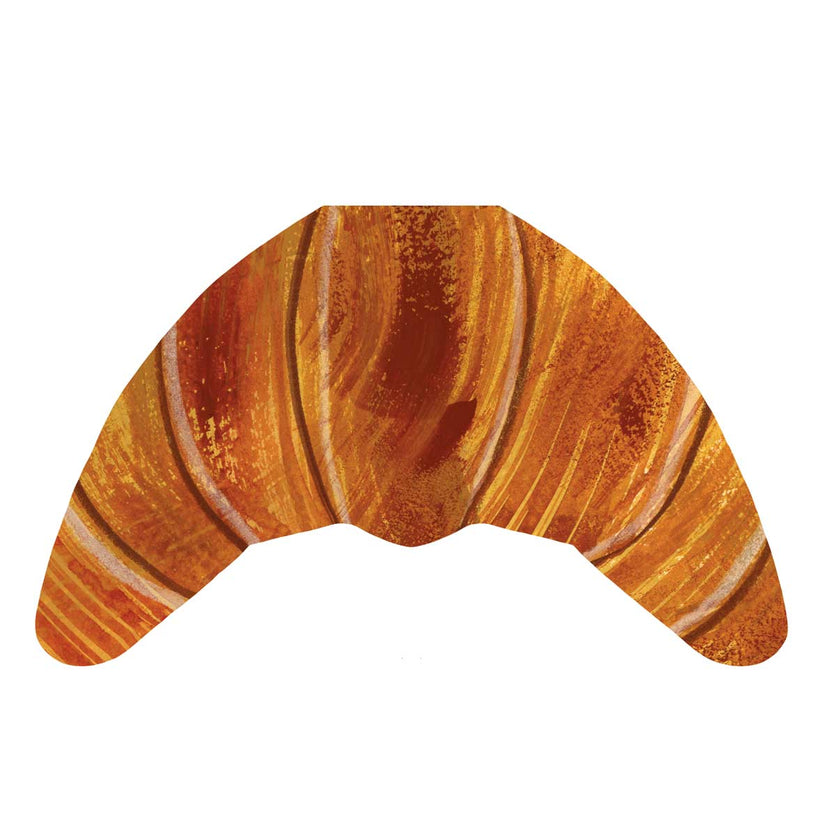 Mortlake Papers Croissant Shaped Greeting Card
