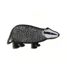  Tom Hardwick Badger, Woven Iron-on Patch