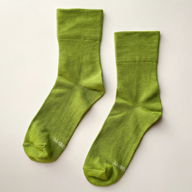 Le Bon Shoppe Women's Sneaker Socks - Matcha