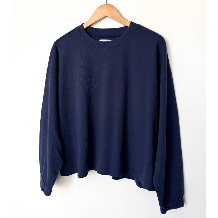 Le Bon Shoppe Women's 'Naturelle' L/S Tee - Midnight