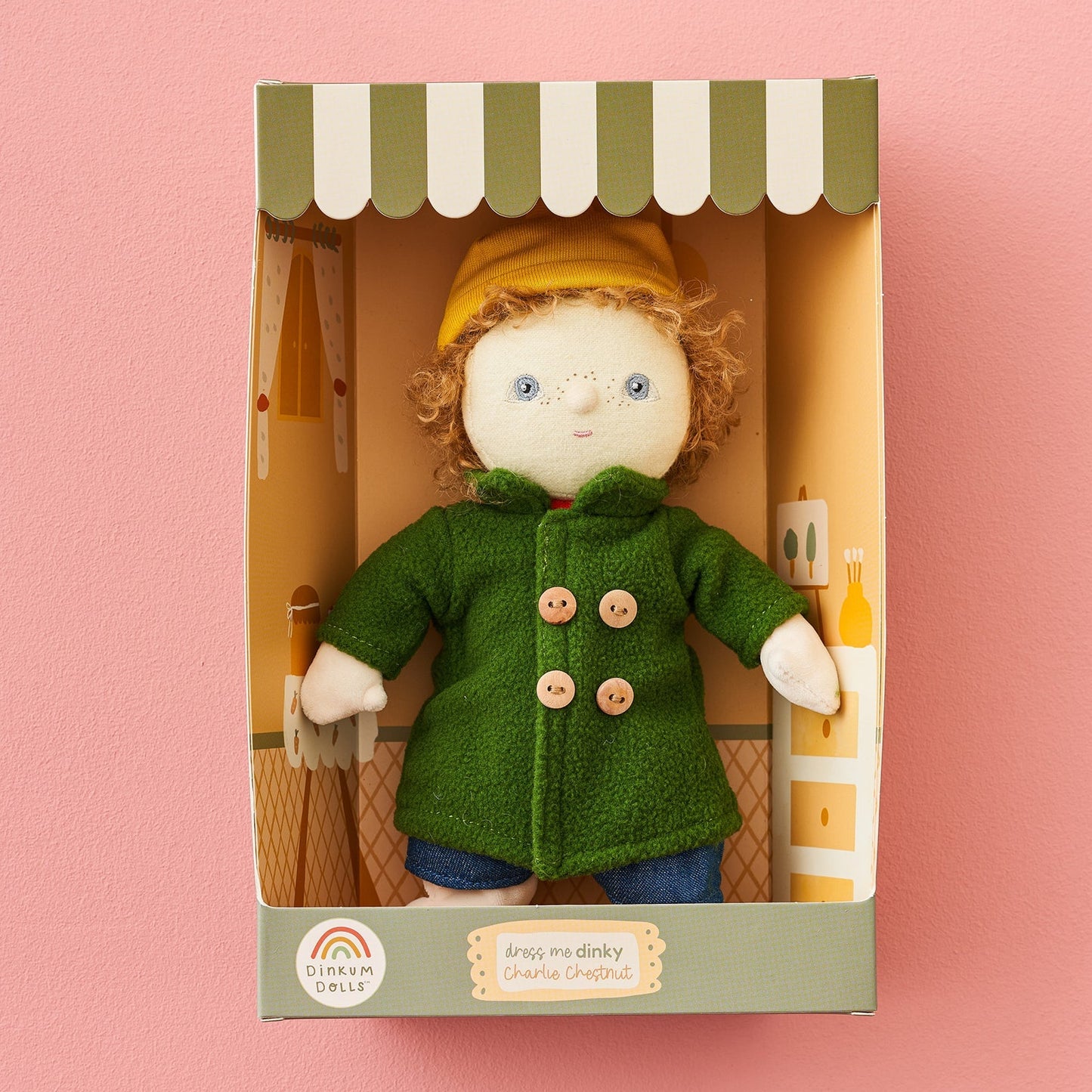 Olli Ella Dress Me Dinky - Charlie Chestnut