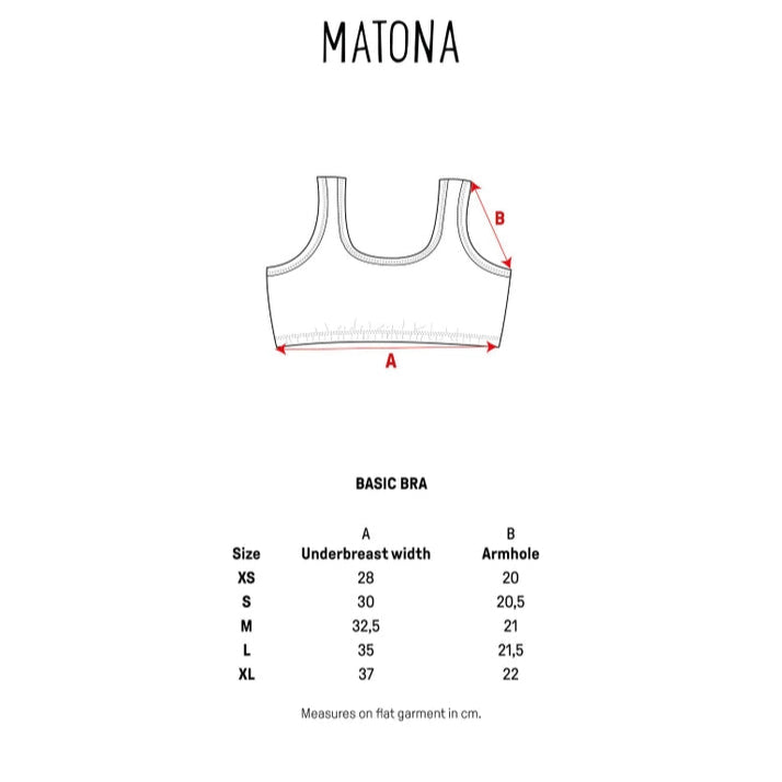 
                  
                    Matona Women's Basic Bra | Mimosa
                  
                
