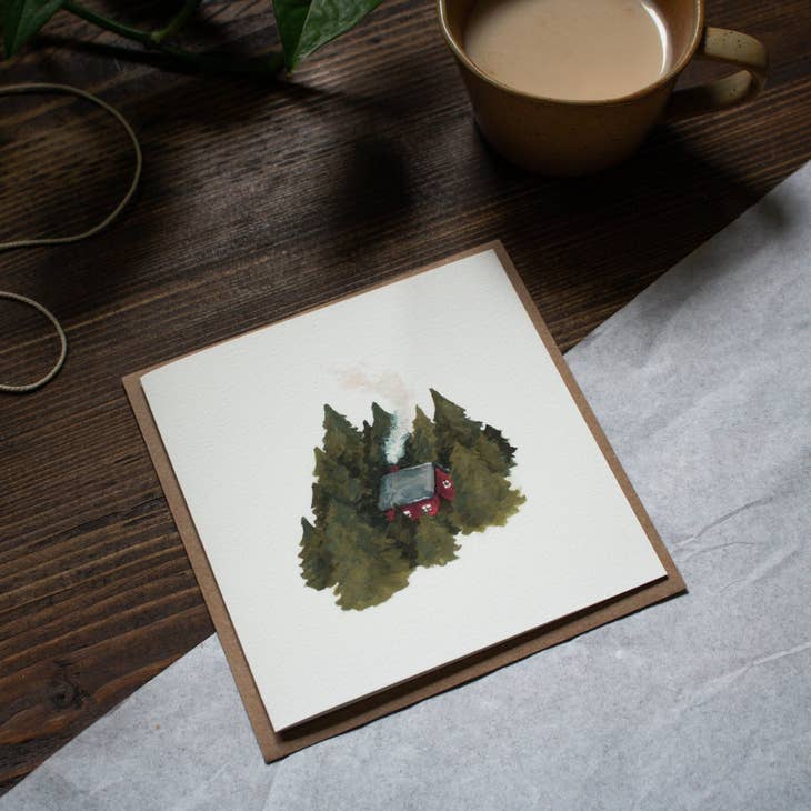 Studio Satsch Forest Hideaway Card