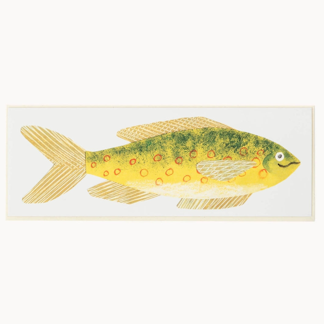 Hadley Paper Goods Cheery Fish Greeting Card