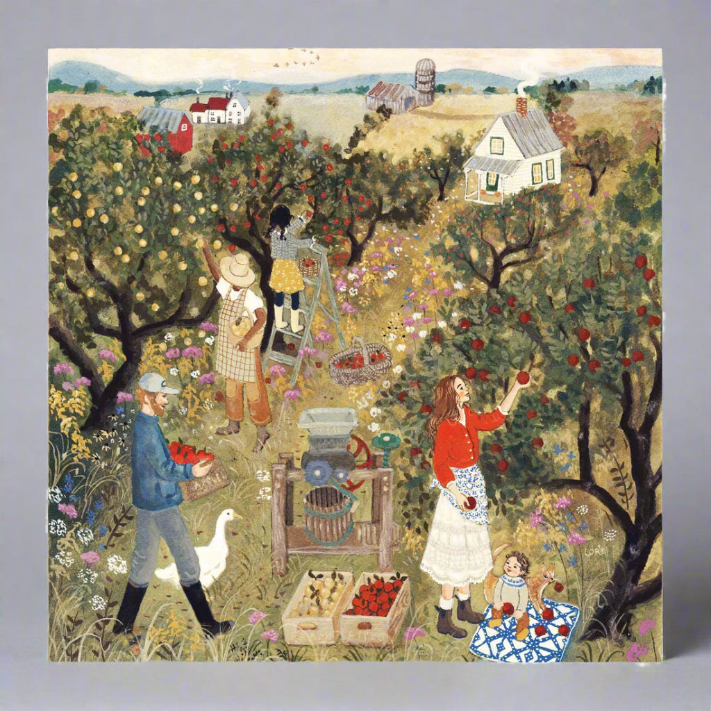 Loré Pemberton Apple Cider Greeting Card