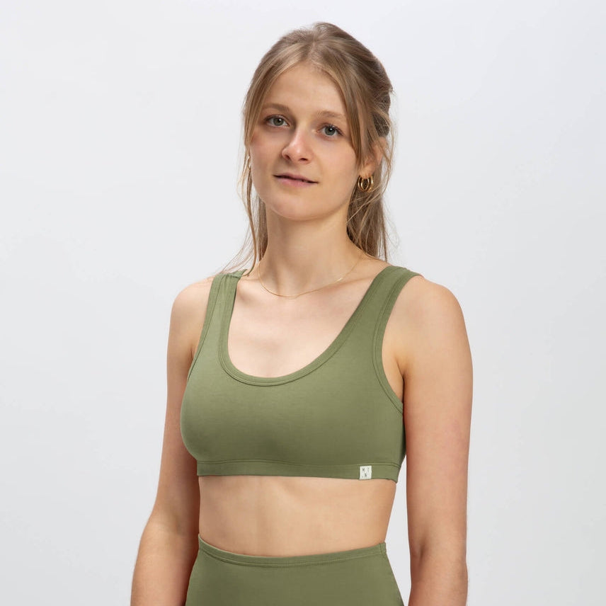 Matona Women's Basic Bra | Olive