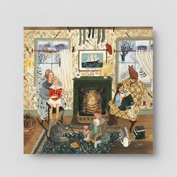 Loré Pemberton Snowed In Greeting Card