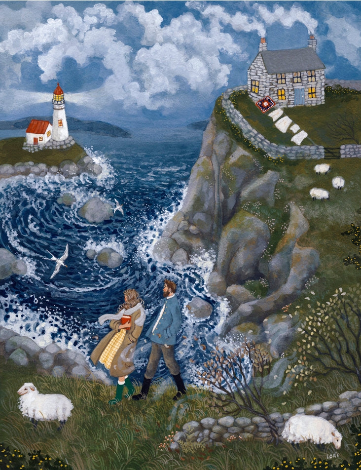 Loré Pemberton Wind Ridge Cottage Art Print