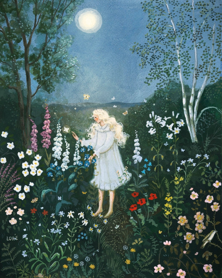 Loré Pemberton Moon Garden Art Print