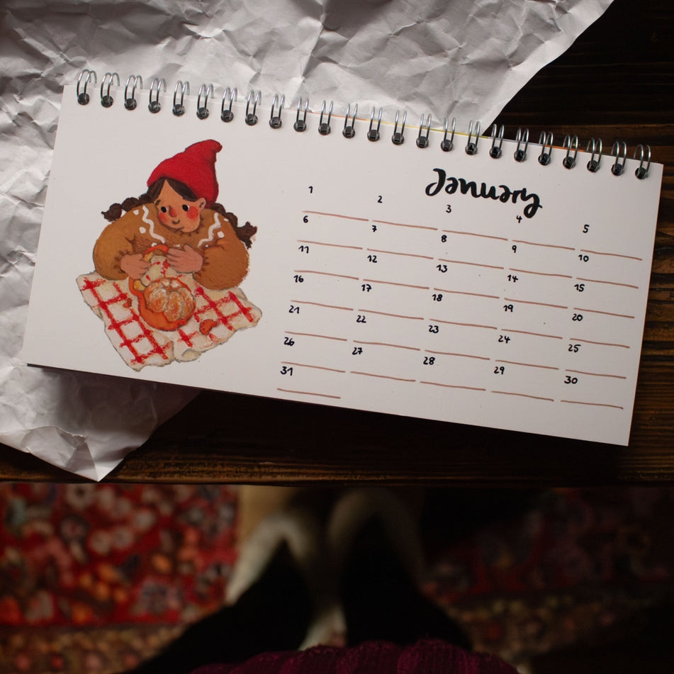 
                  
                    Studio Satsch Perpetual (Birthday) Gnomes Desk Calendar
                  
                