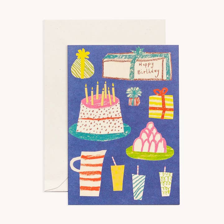 Hadley Paper Goods Birthday Party Greeting Card