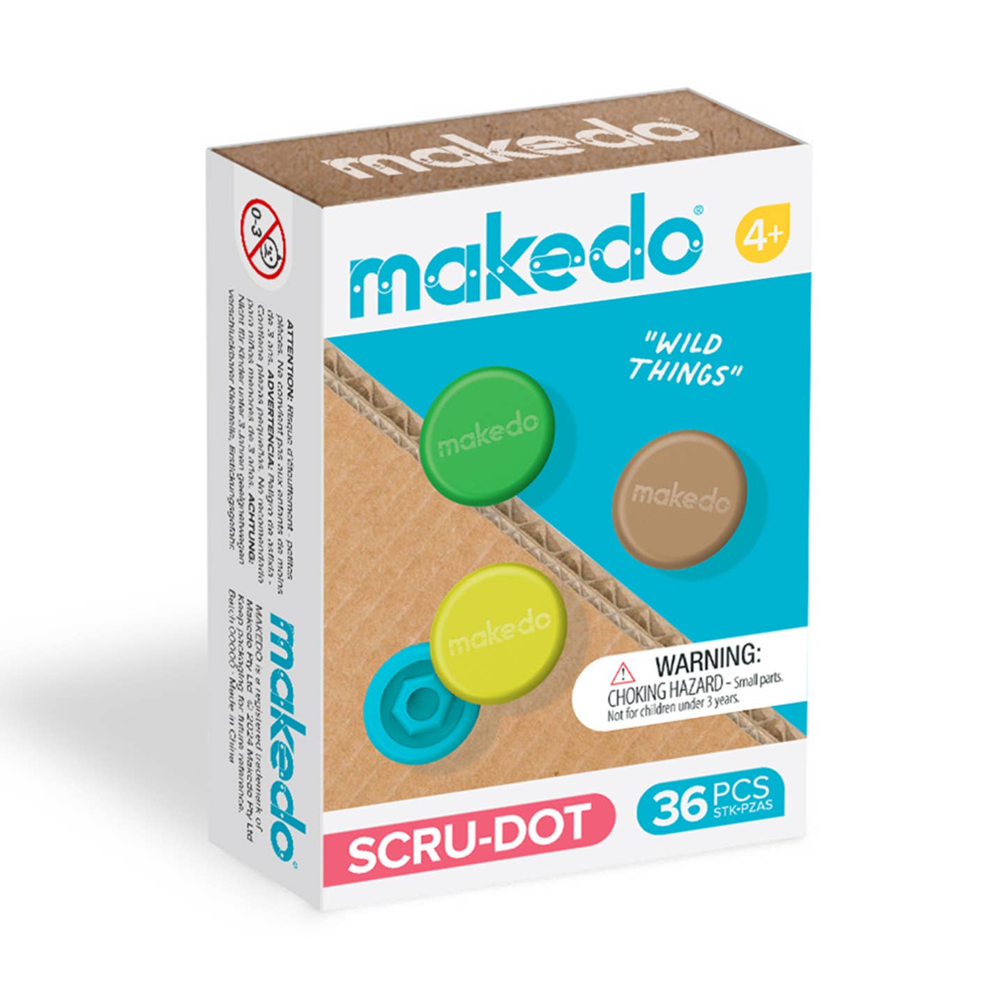 Makedo USA Scru-Dot | Wild Things