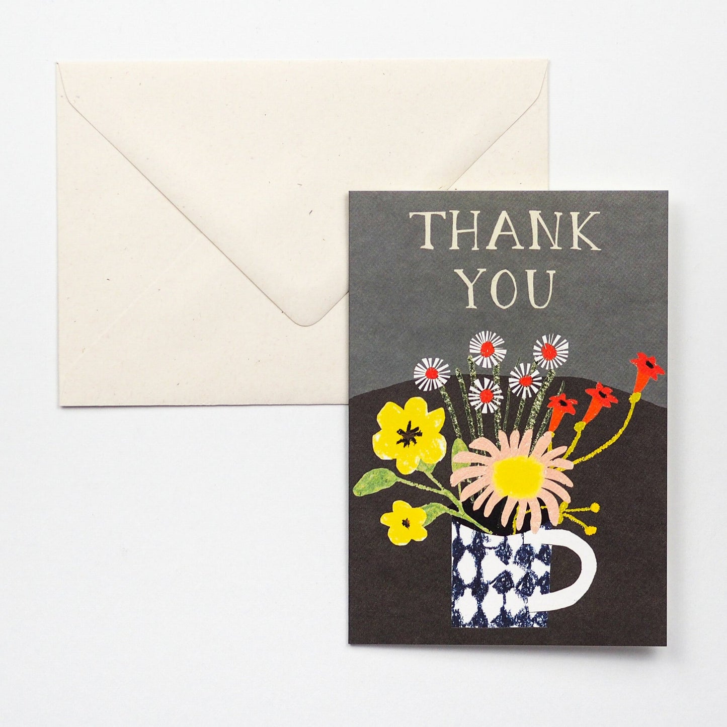 Hadley Paper Goods Floral Thank You Card