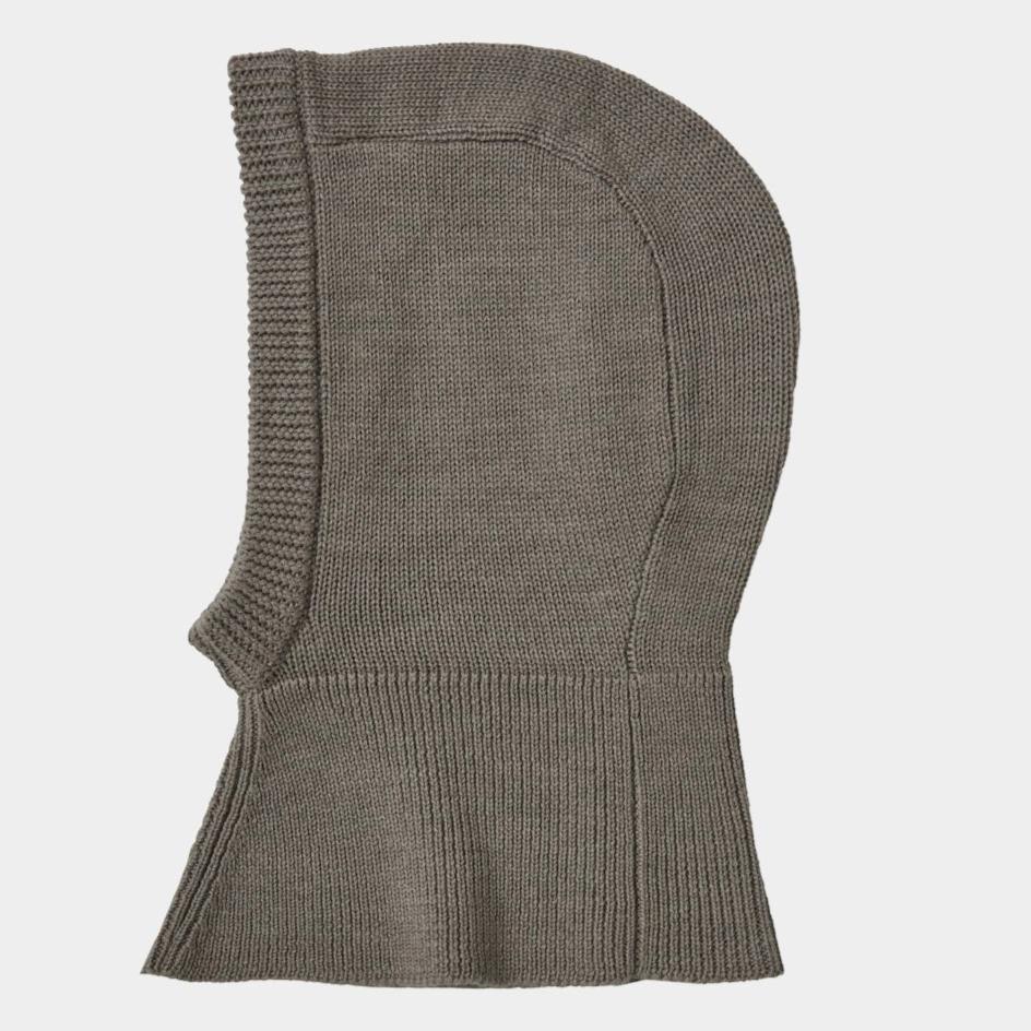 FUB Merino Rib Balaclava - Hazel Melange