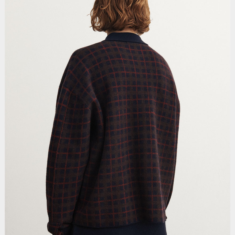 
                  
                    FUB Women's Felted Jacket - Check
                  
                