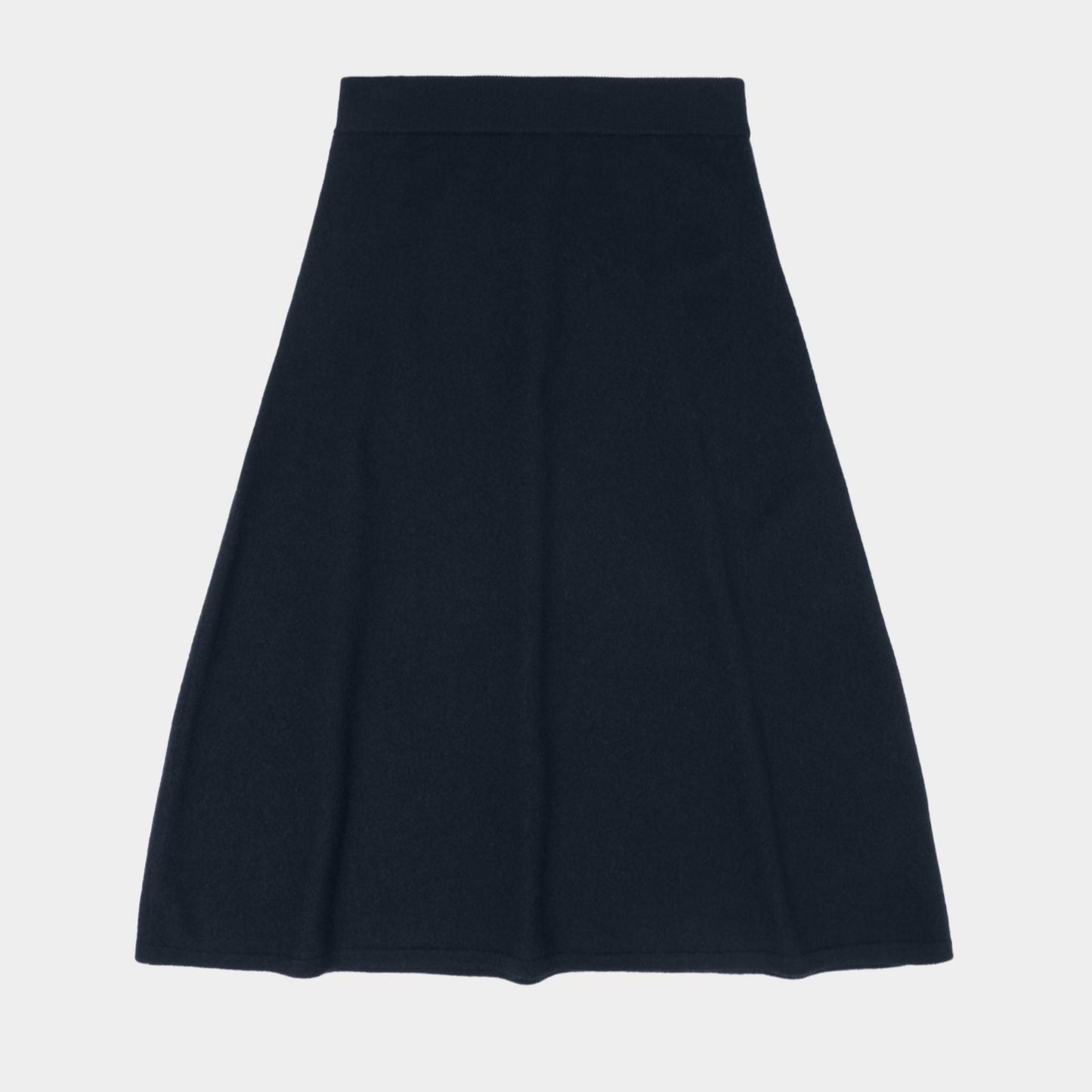 FUB Women's Felted Skirt - Dark Navy