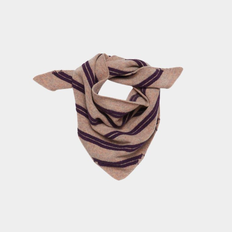 FUB Women's Lambswool Bandana - Tivoli / Violet