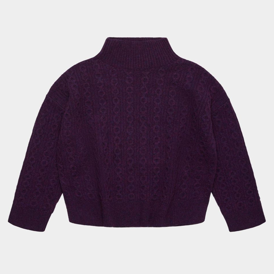 FUB Lambswool Sweater - Violet