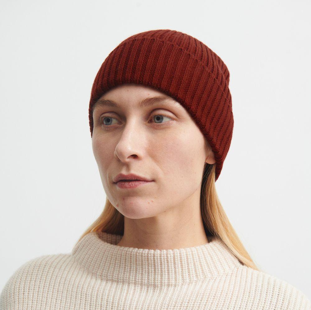 FUB Women's Merino Beanie - Clay