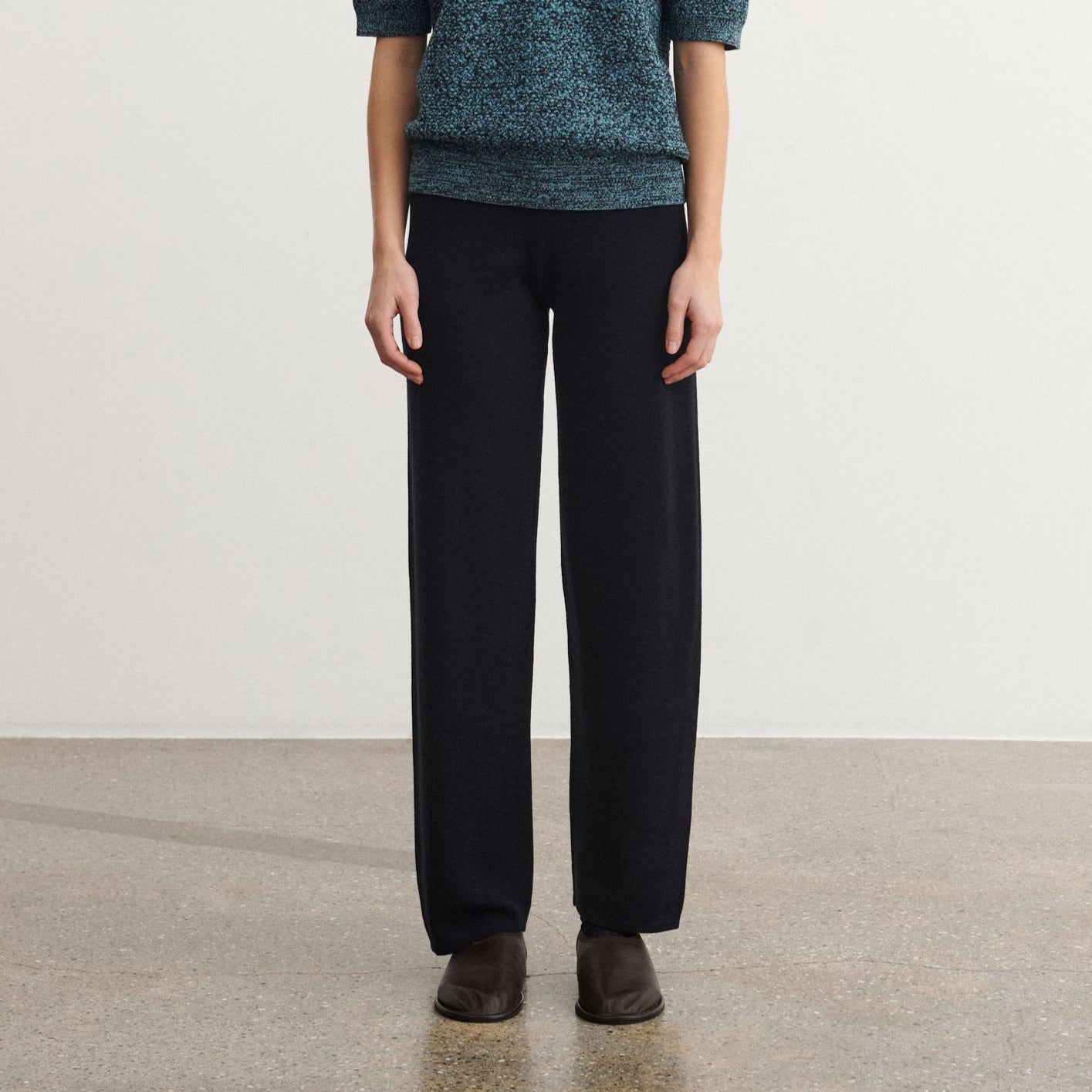 FUB Women's Wool Trousers - Dark Navy