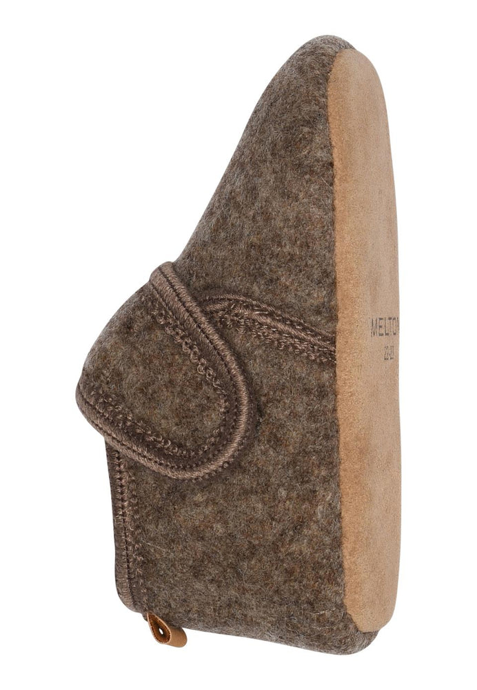 
                      
                        Wool Velcro Slippers - Denver Melange
                      
                    