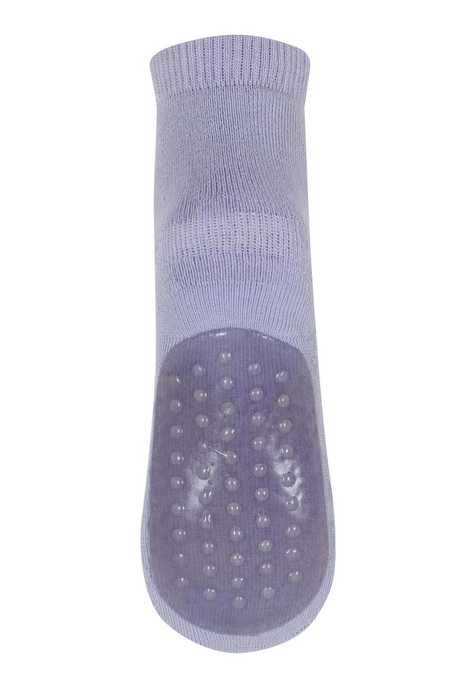 MP Denmark Cotton Slipper Socks - Lavender Sky