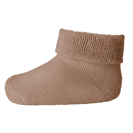 MP Denmark Cotton Terry Ankle Socks - Tawny Brown