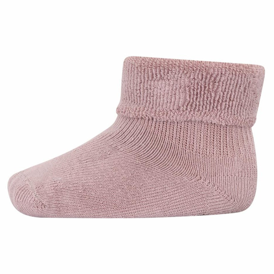 MP Denmark Cotton Terry Ankle Socks - Wood Rose