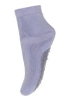 MP Denmark Cotton Slipper Socks - Lavender Sky