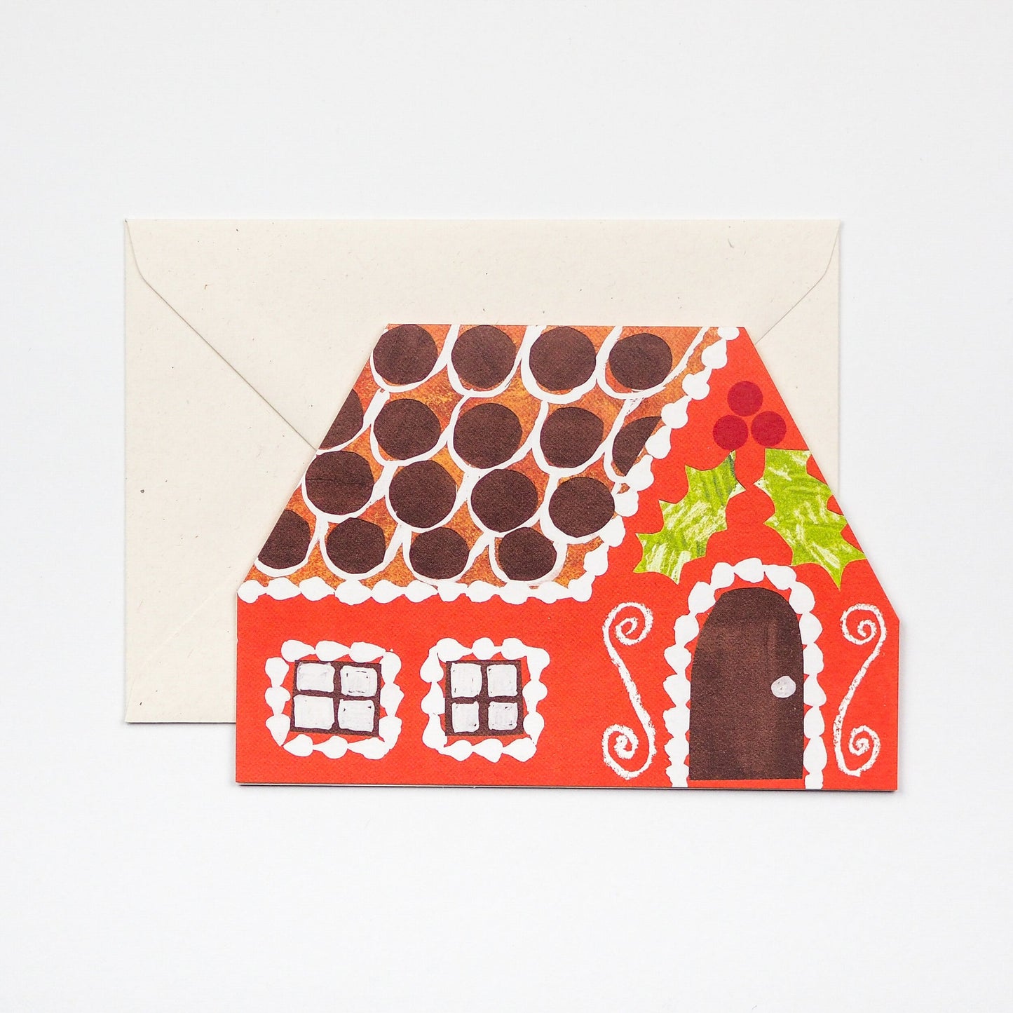 Hadley Paper Goods Gingerbread House Card