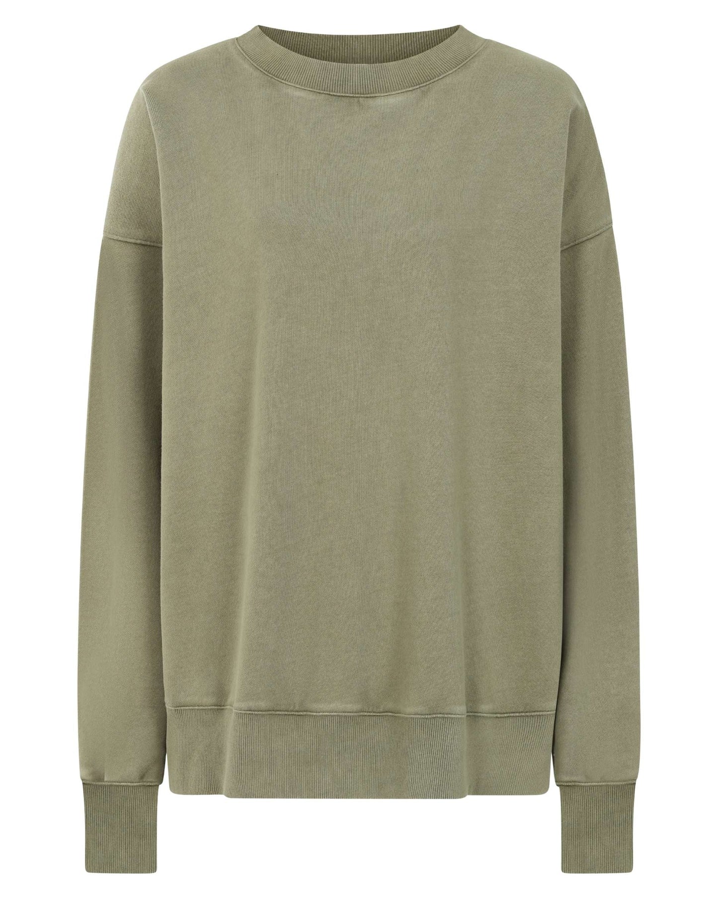 Ivy Clothing Women's Connie Oversized Organic Sweatshirt - Washed Olive