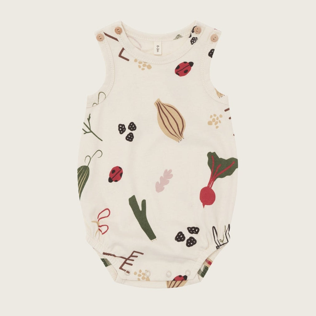 Organic Zoo Grow & Gather Sleeveless Bodysuit