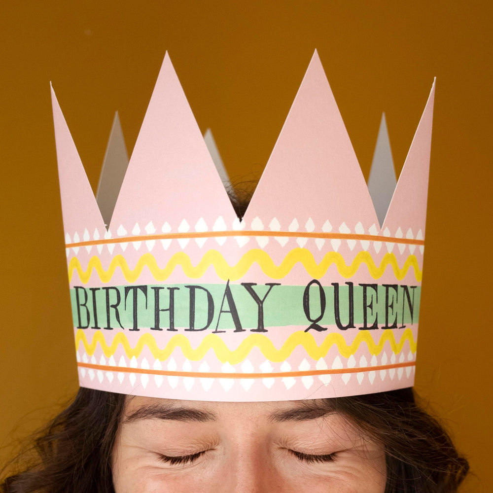 Hadley Paper Goods Birthday Queen Party Hat