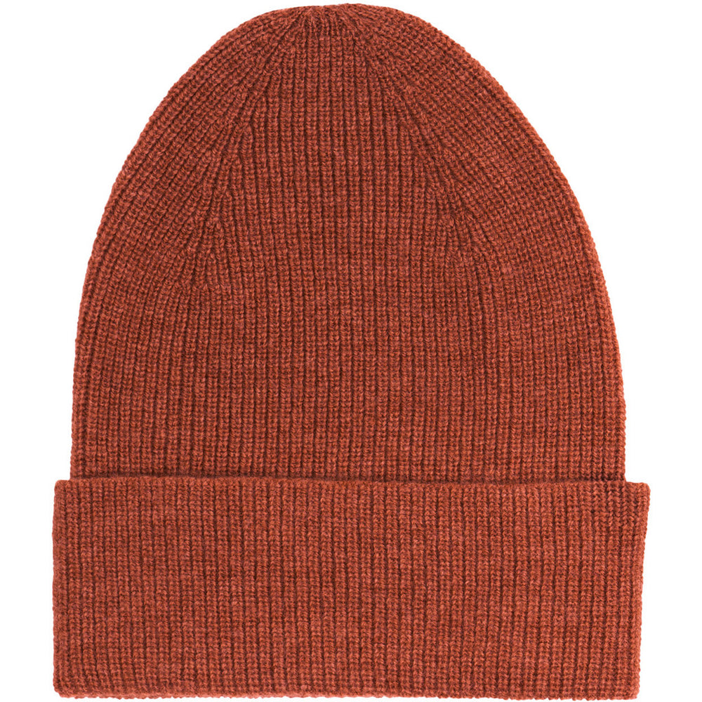 Minimalisma Women's Infinity Wool/Cashmere Beanie - Dark Rust