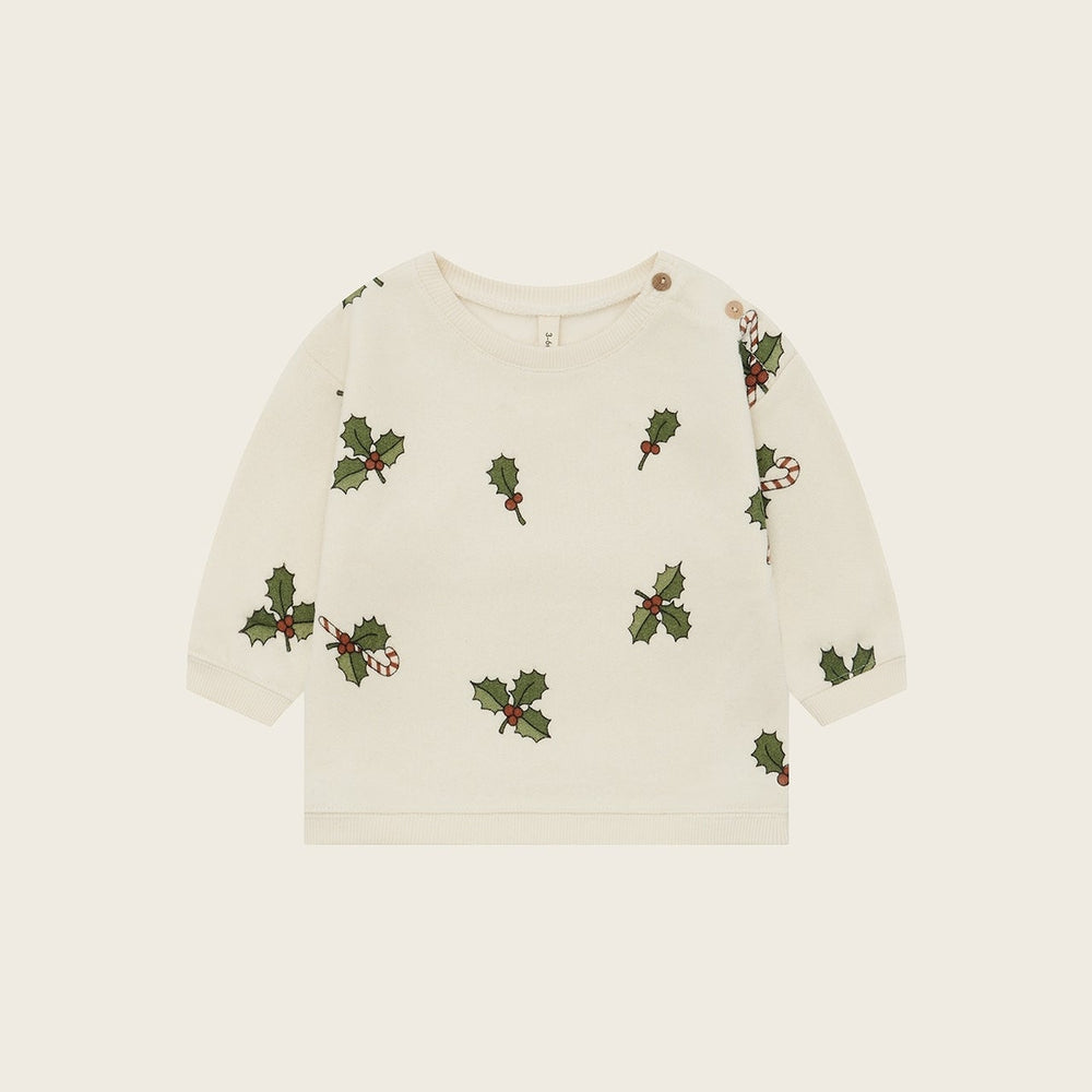 
                  
                    Organic Zoo Christmas Holly Sweatshirt
                  
                